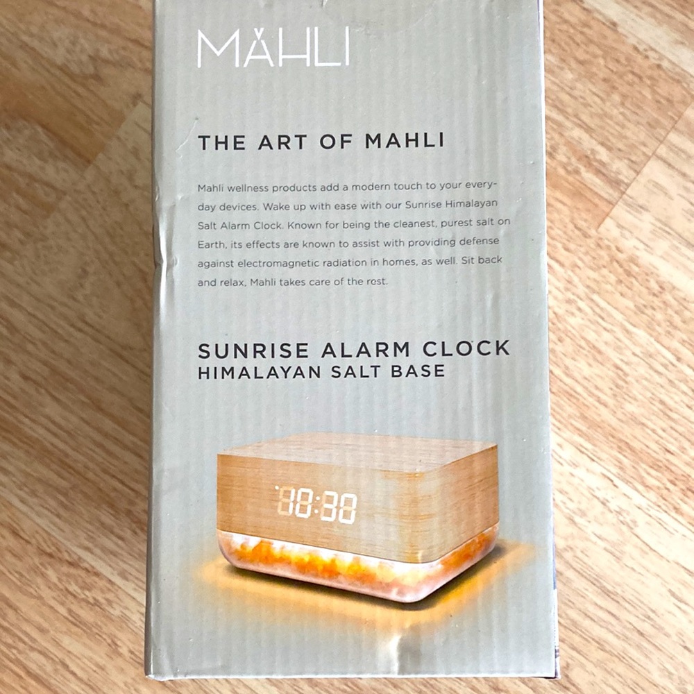 ❤️Himalayan Salt Base Clock❤️ - Picture 5 of 7